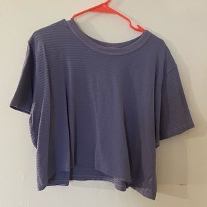 Big bud press T-shirt cropped honeycomb